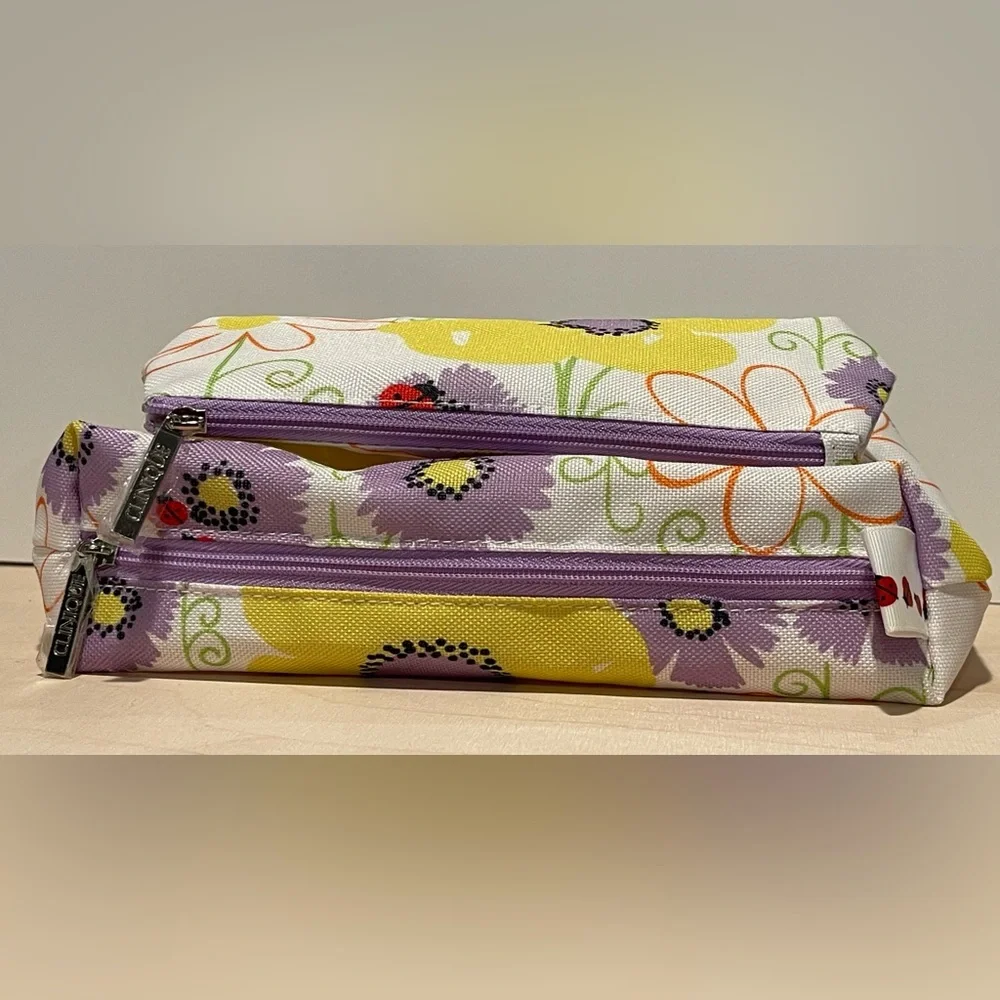 Clinique Cosmetic Bag Set of Two